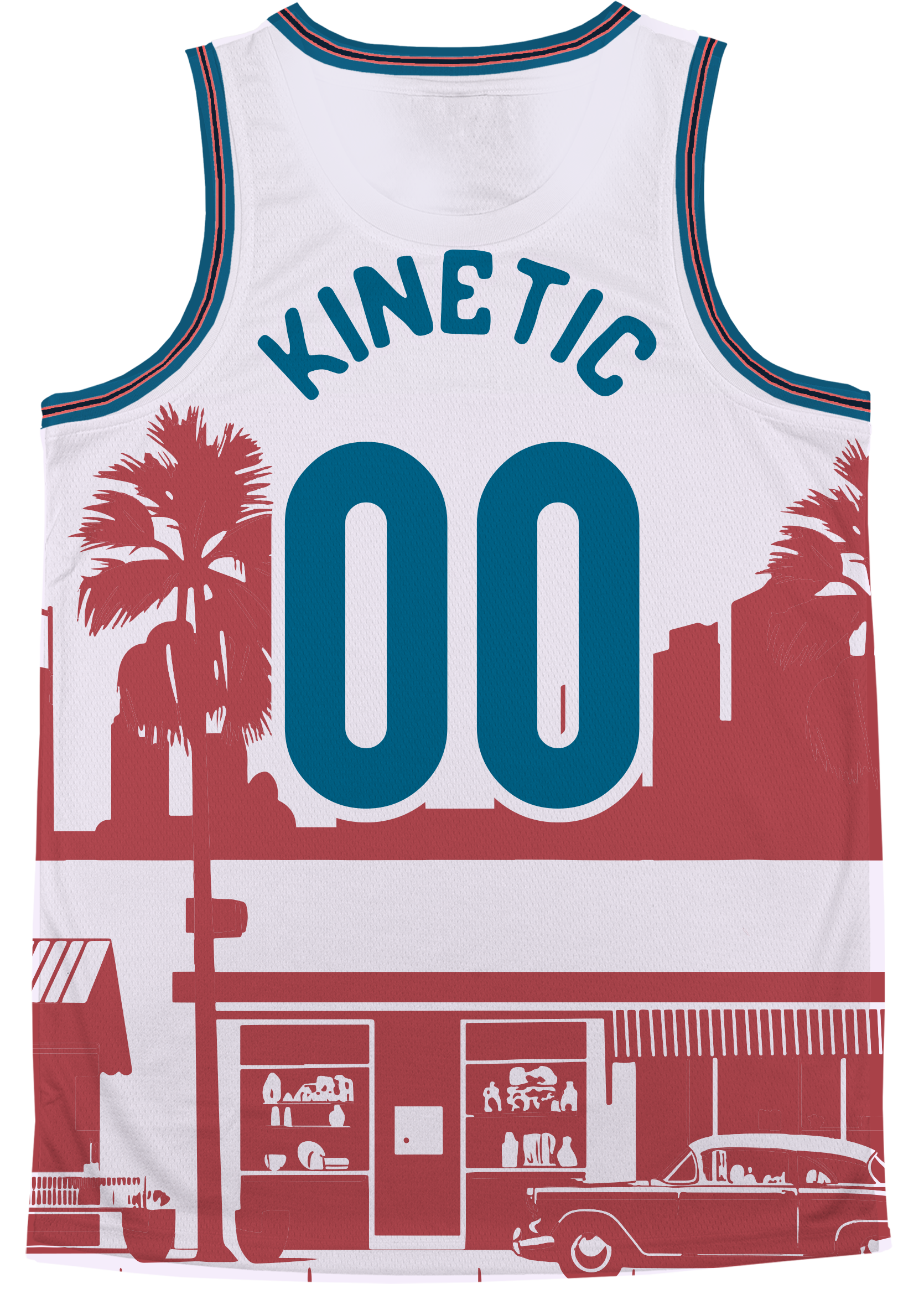 CHI PHI - Town Lights Basketball Jersey
