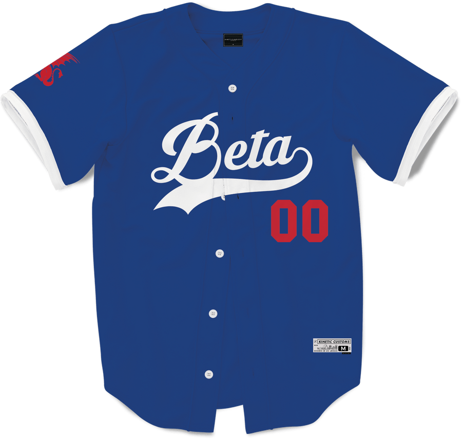 Beta Theta Pi - Legacy Baseball Jersey Premium Baseball Kinetic Society LLC 