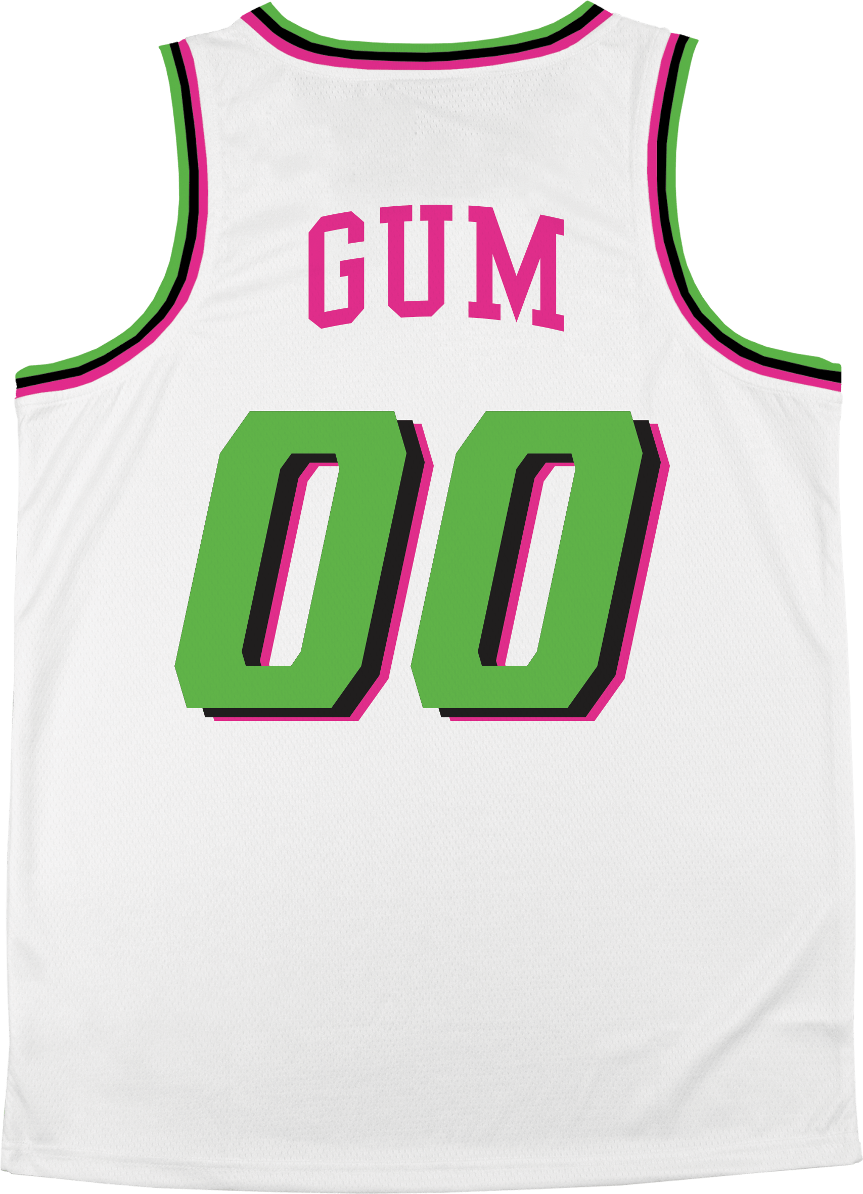 Kinetic ID - Bubblegum Basketball Jersey Premium Basketball Kinetic Society LLC 