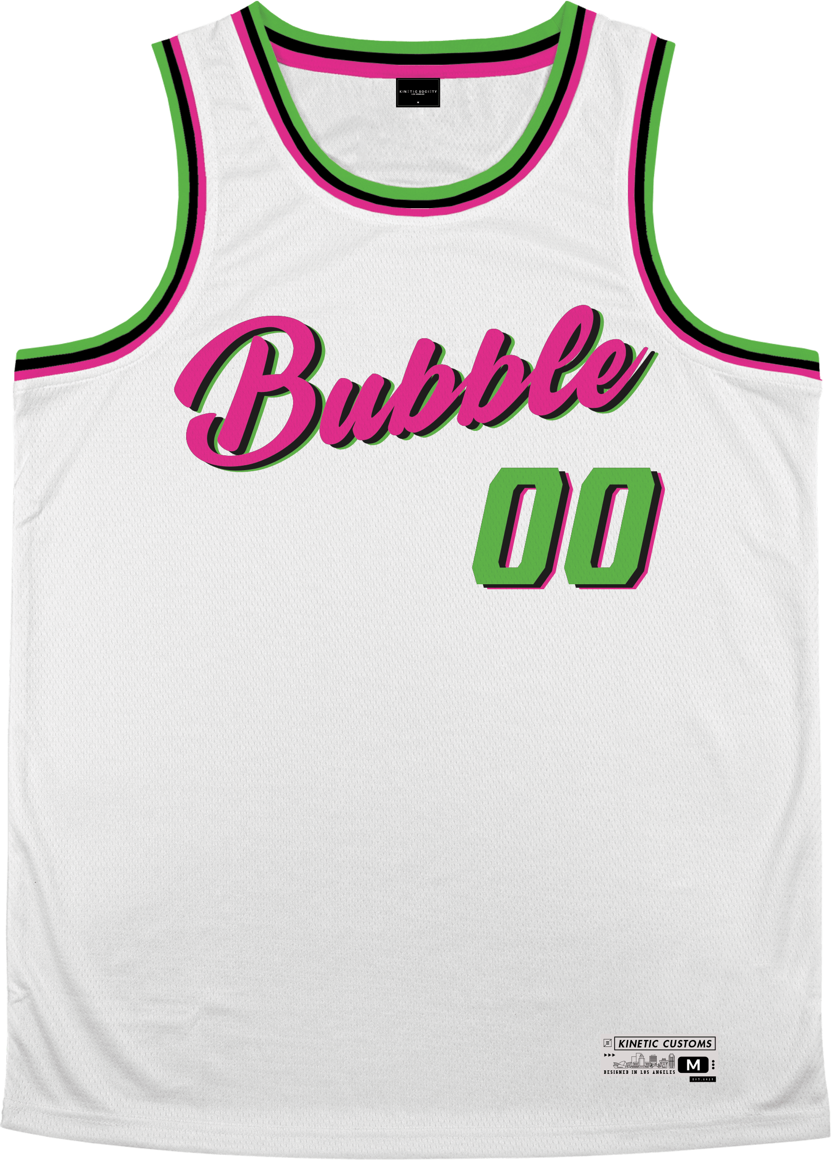 Kinetic ID - Bubblegum Basketball Jersey Premium Basketball Kinetic Society LLC 