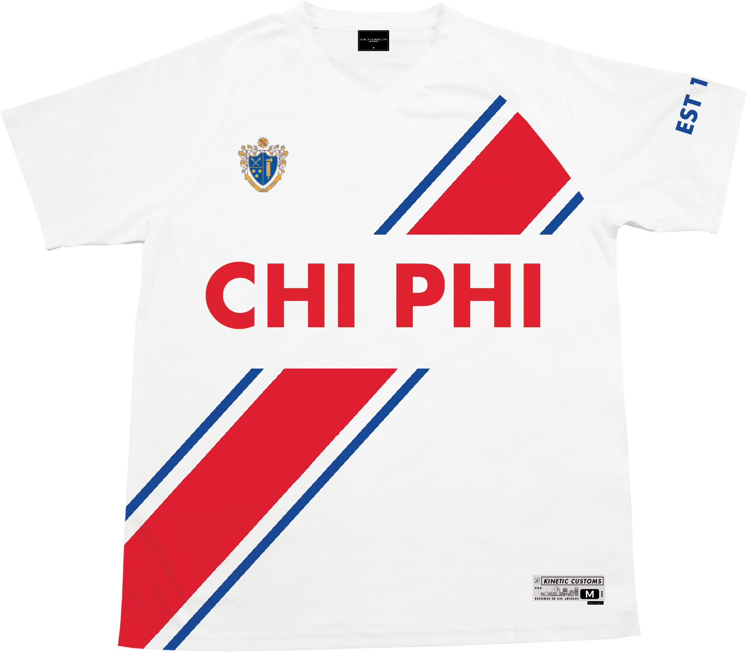 Chi Phi - Home Team Soccer Jersey - Kinetic Society