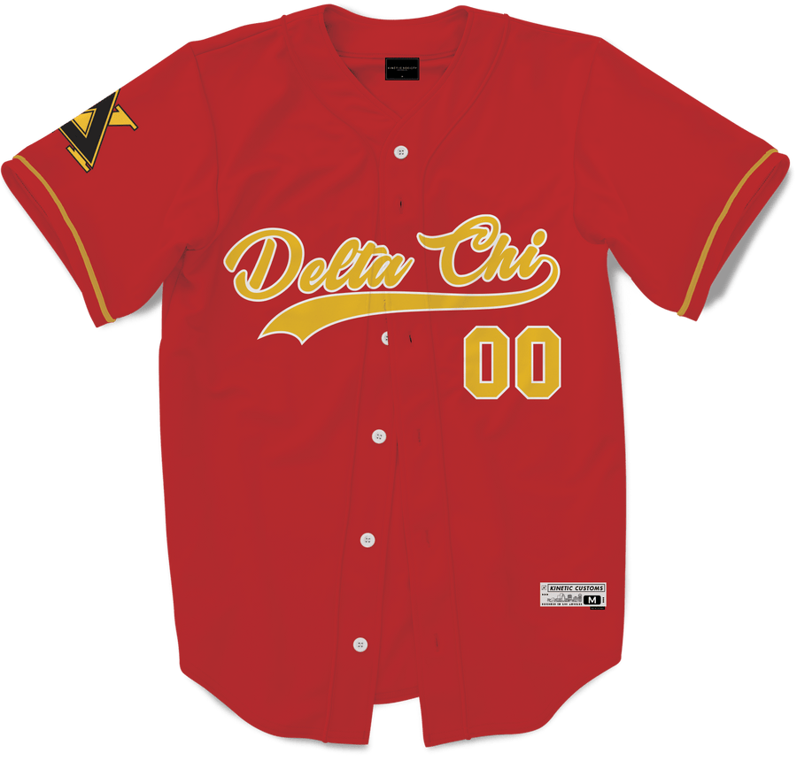 Delta Chi - Legacy Baseball Jersey Premium Baseball Kinetic Society LLC 
