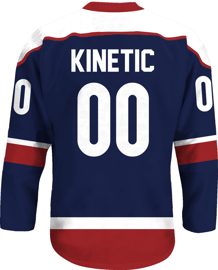Kinetic ID - Fame Hockey Jersey Premium Basketball Kinetic Society LLC 