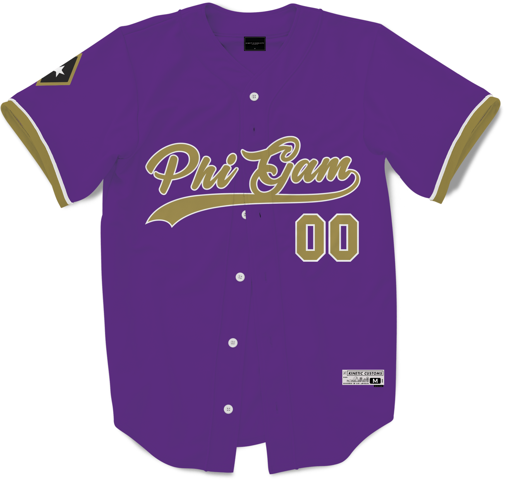 Phi Gamma Delta - Legacy Baseball Jersey Premium Baseball Kinetic Society LLC 