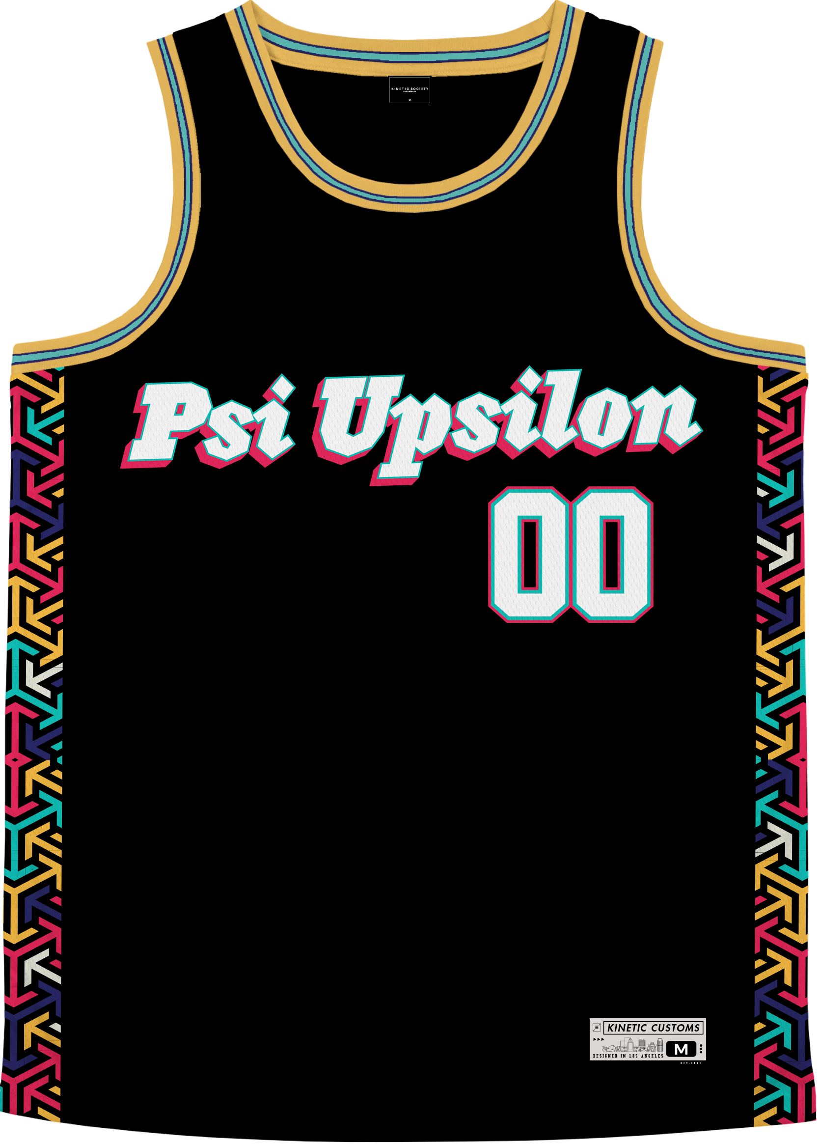 PSI UPSILON - Cubic Arrows Basketball Jersey