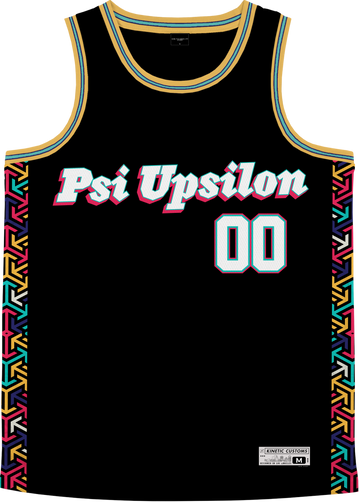 PSI UPSILON - Cubic Arrows Basketball Jersey