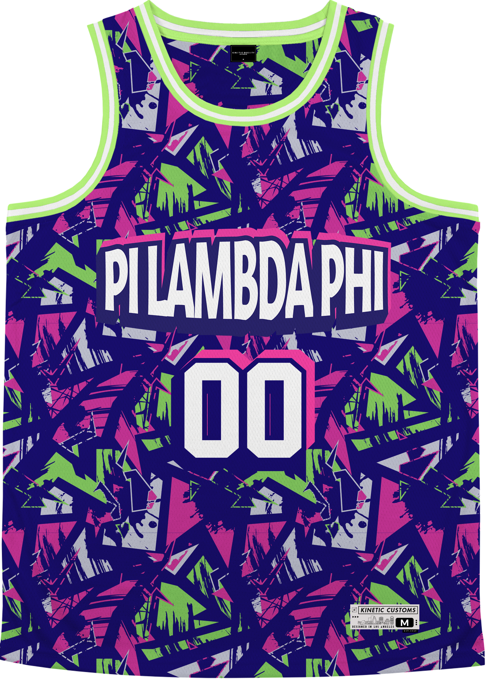 PI LAMBDA PHI - Purple Shourds Basketball Jersey