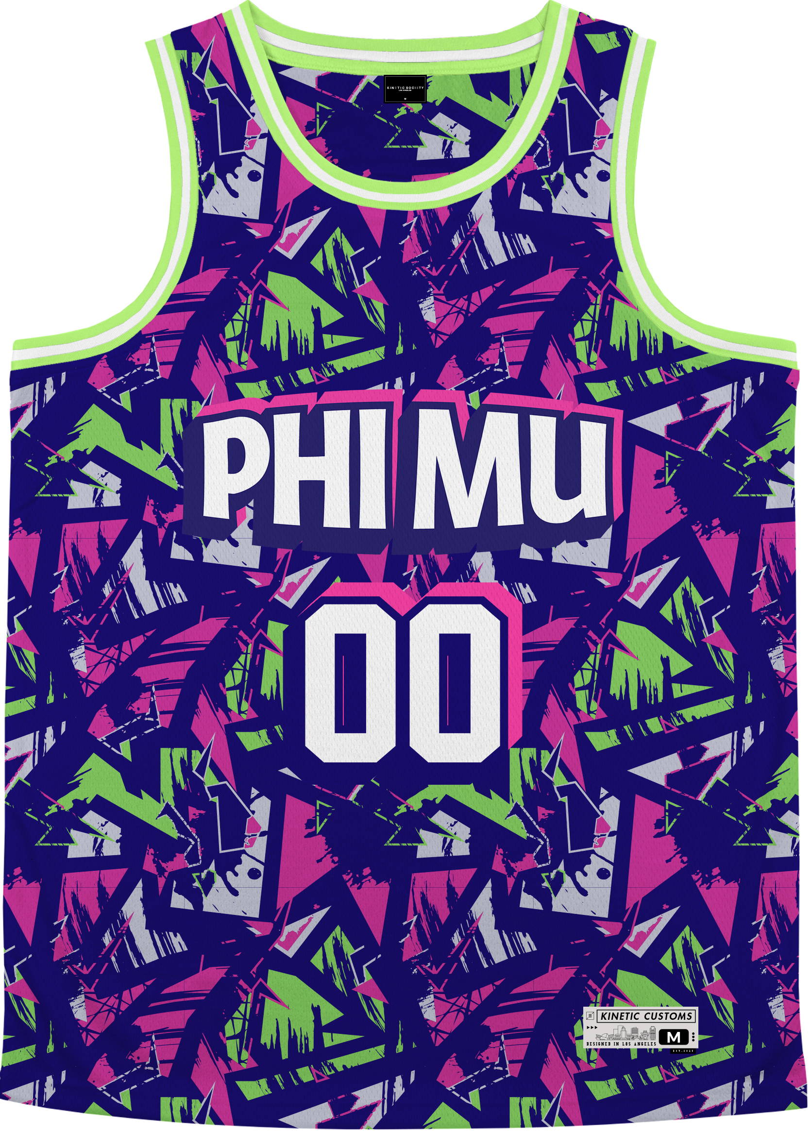 PHI MU - Purple Shourds Basketball Jersey