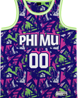 PHI MU - Purple Shourds Basketball Jersey