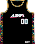 ALPHA DELTA PI - Cubic Arrows Basketball Jersey