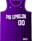 PSI UPSILON - Stars Over Stripes Basketball Jersey
