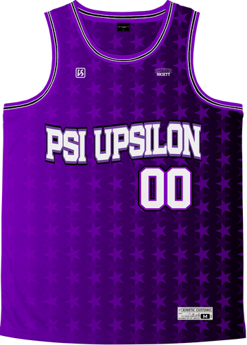 PSI UPSILON - Stars Over Stripes Basketball Jersey