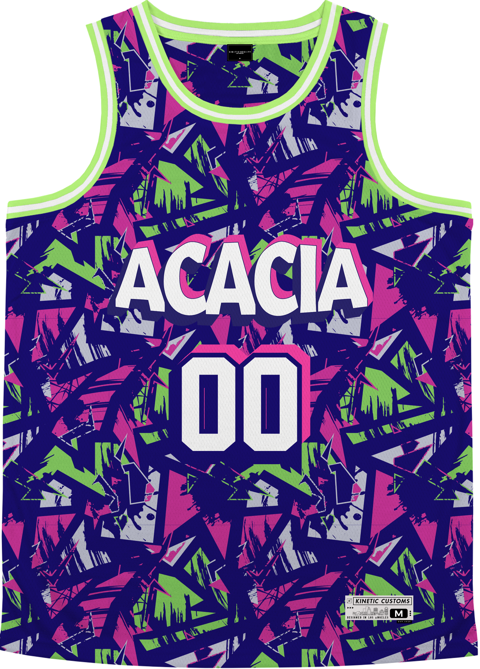 ACACIA - Purple Shrouds Basketball Jersey
