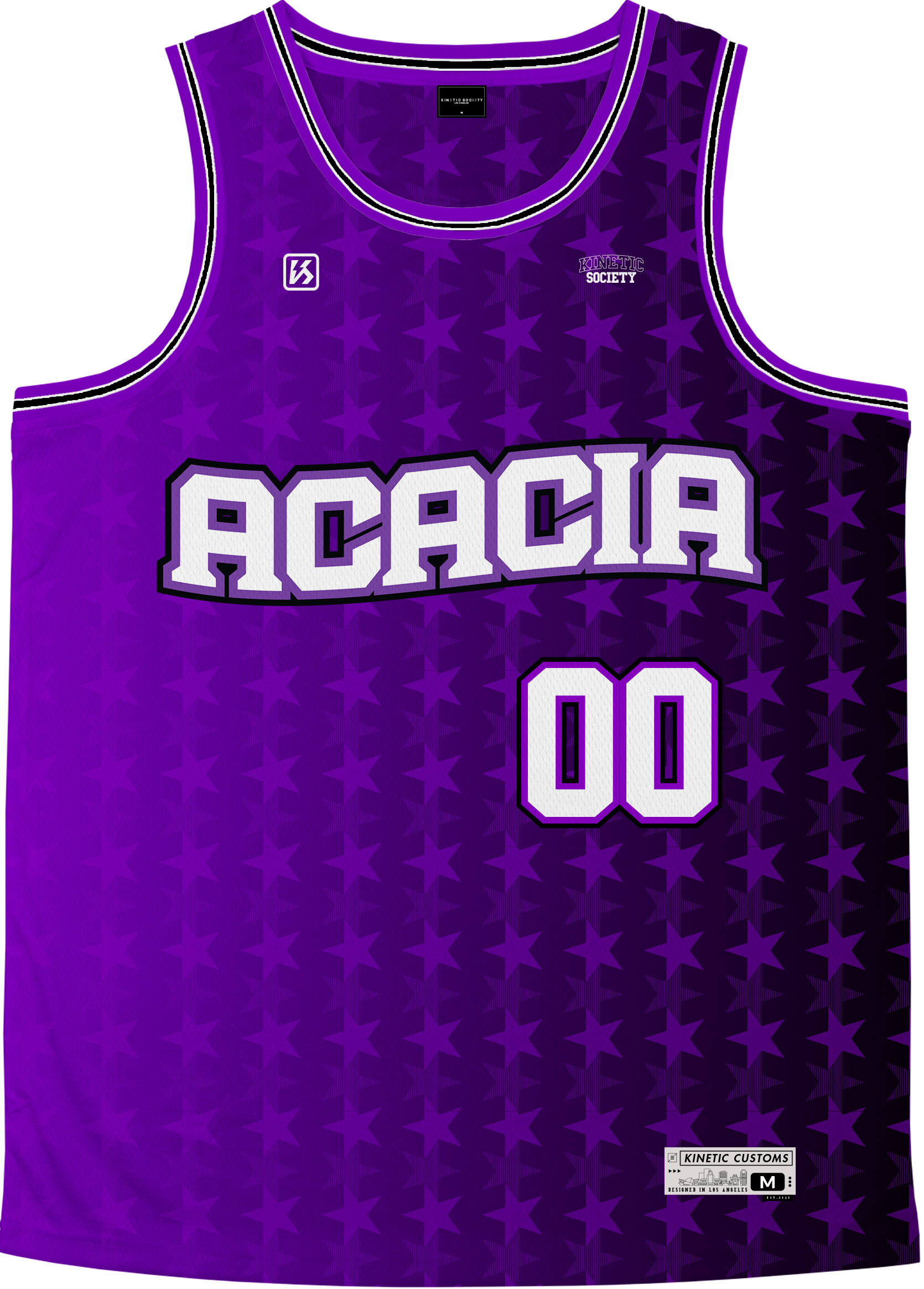 ACACIA - Stars Over Stripes Basketball Jersey