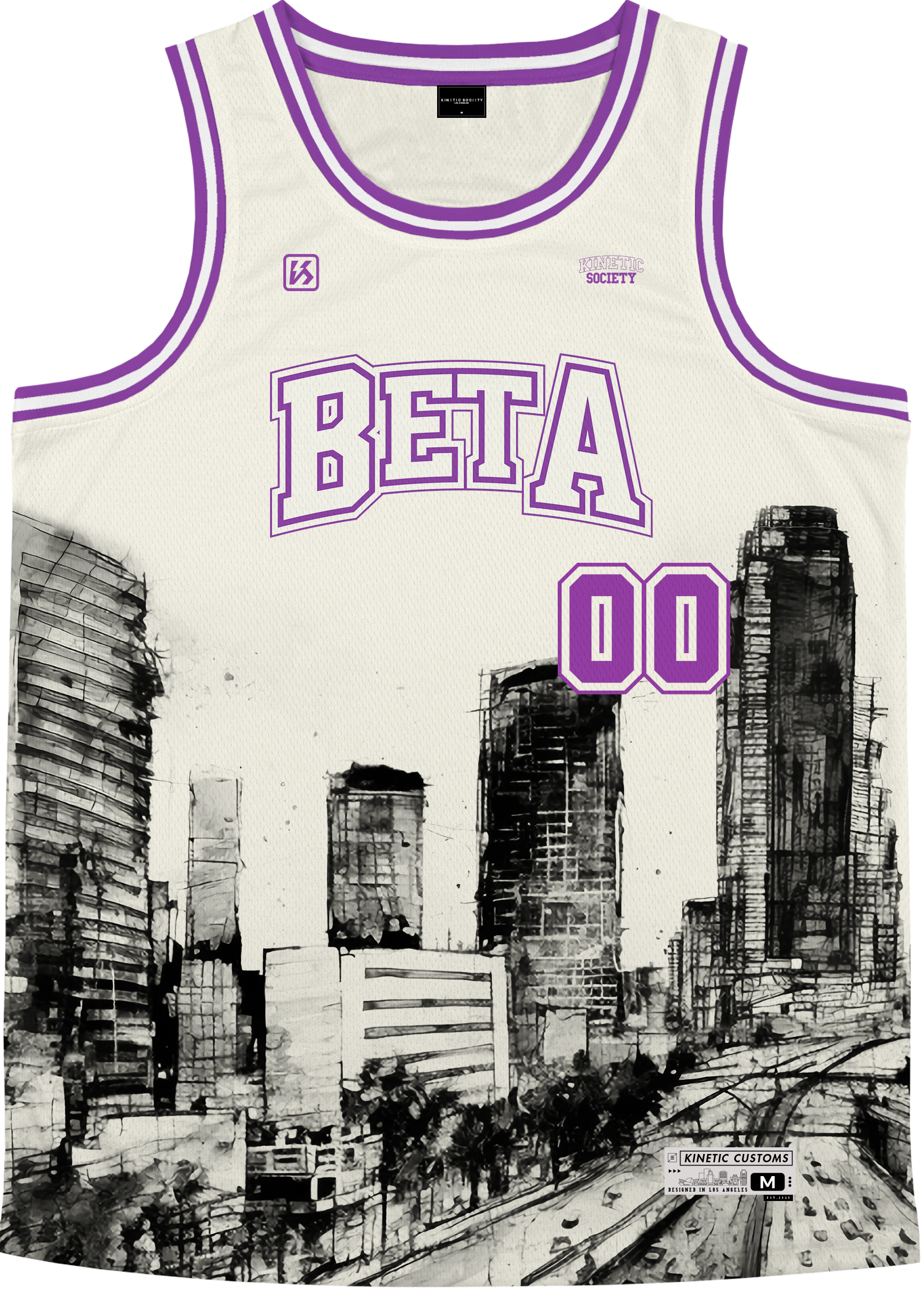 BETA THETA PI - LA Rough Basketball Jersey