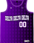 DELTA DELTA DELTA - Stars Over Stripes Basketball Jersey