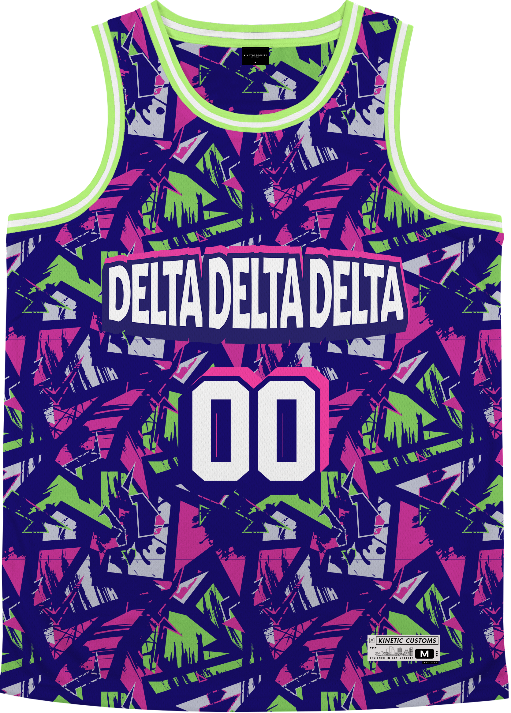 DELTA DELTA DELTA - Purple Shourds Basketball Jersey