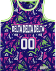 DELTA DELTA DELTA - Purple Shourds Basketball Jersey