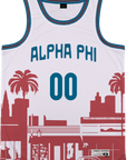 ALPHA PHI - Town Lights Basketball Jersey
