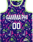 GAMMA PHI BETA - Purple Shrouds Basketball Jersey