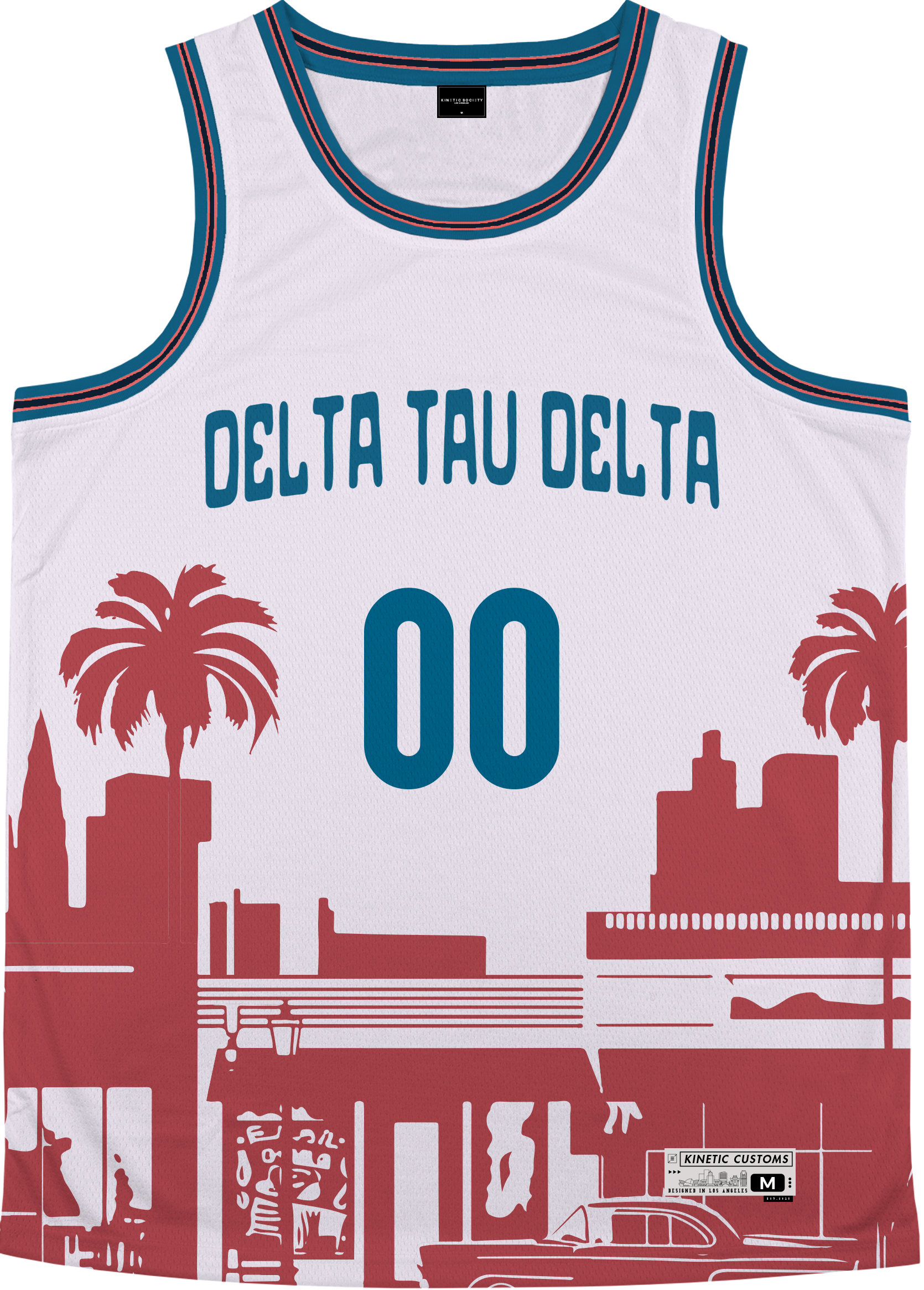 DELTA TAU DELTA - Town Lights Basketball Jersey