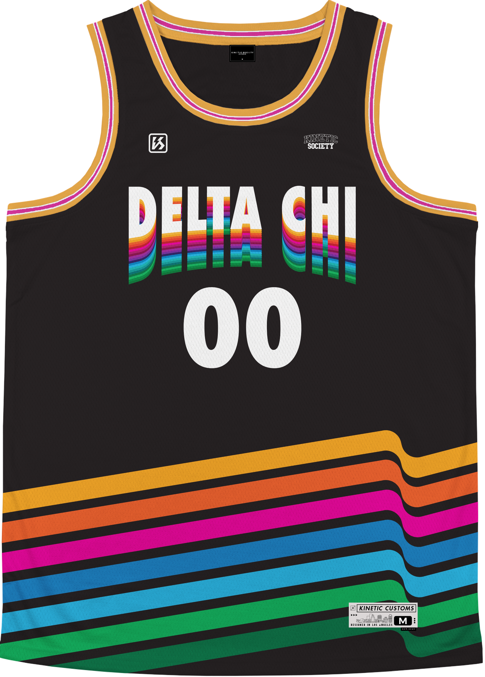 DELTA CHI - 80max Basketball Jersey