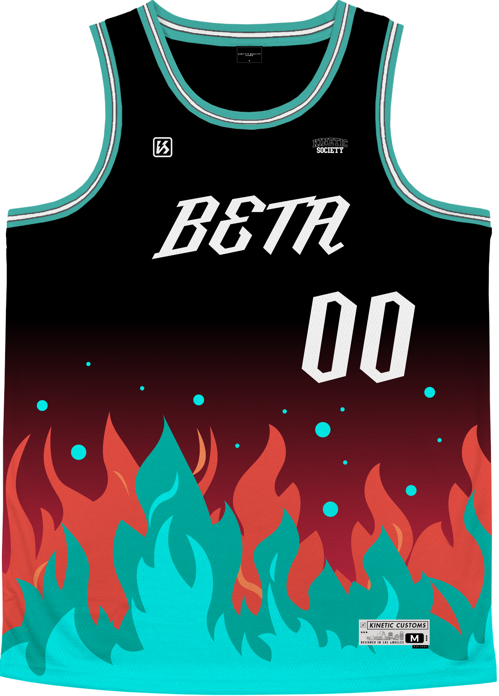 BETA THETA PI - Fuego Basketball Jersey