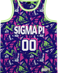 SIGMA PI - Purple Shrouds Basketball Jersey