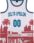 DELTA UPSILON - Town Lights Basketball Jersey