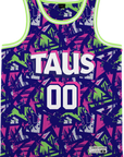 ALPHA TAU OMEGA - Purple Shrouds Basketball Jersey