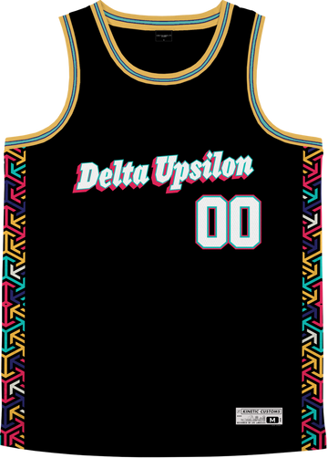 DELTA UPSILON - Cubic Arrows Basketball Jersey