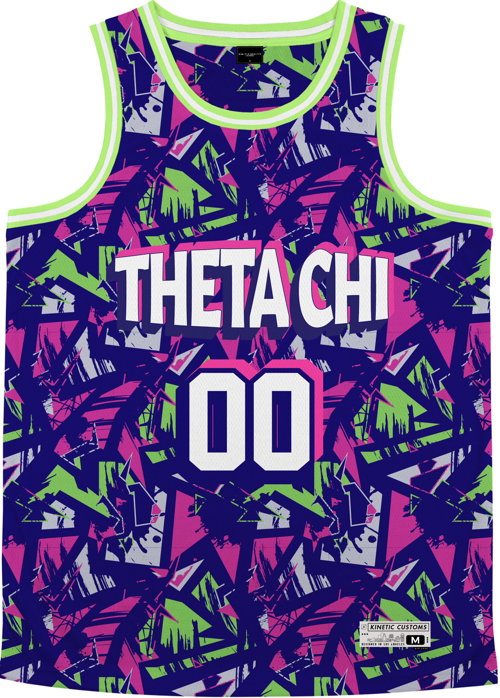 THETA CHI - Purple Shrouds Basketball Jersey