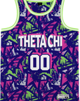 THETA CHI - Purple Shrouds Basketball Jersey