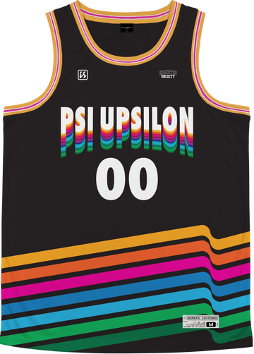 PSI UPSILON - 80max Basketball Jersey