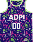 ALPHA DELTA PI - Purple Shrouds Basketball Jersey