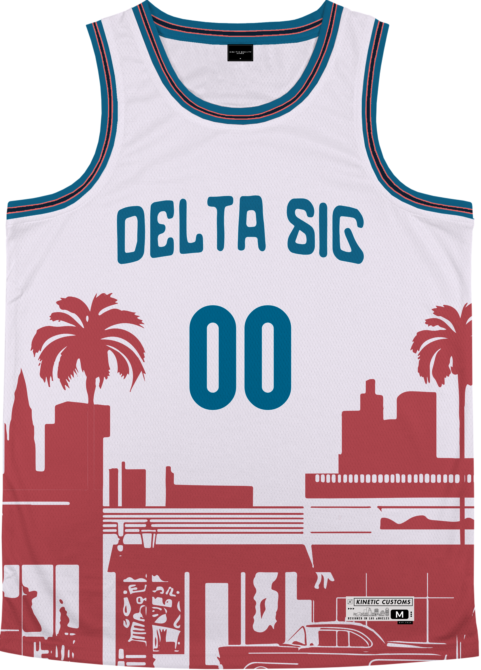 DELTA SIGMA PHI - Town Lights Basketball Jersey