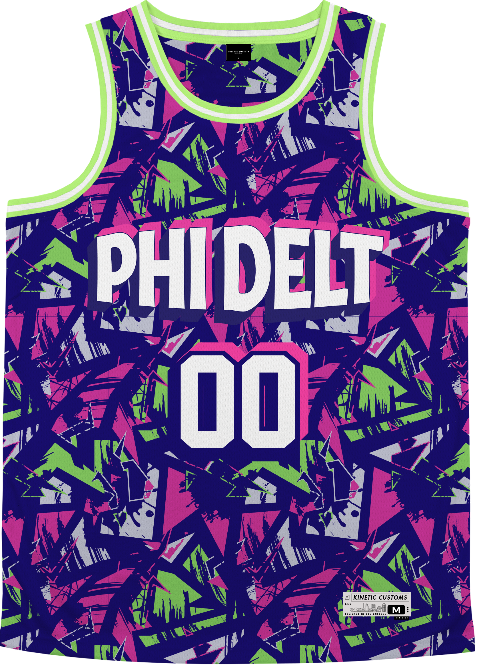 PHI DELTA THETA - Purple Shrouds Basketball Jersey
