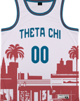 THETA CHI - Town Lights Basketball Jersey