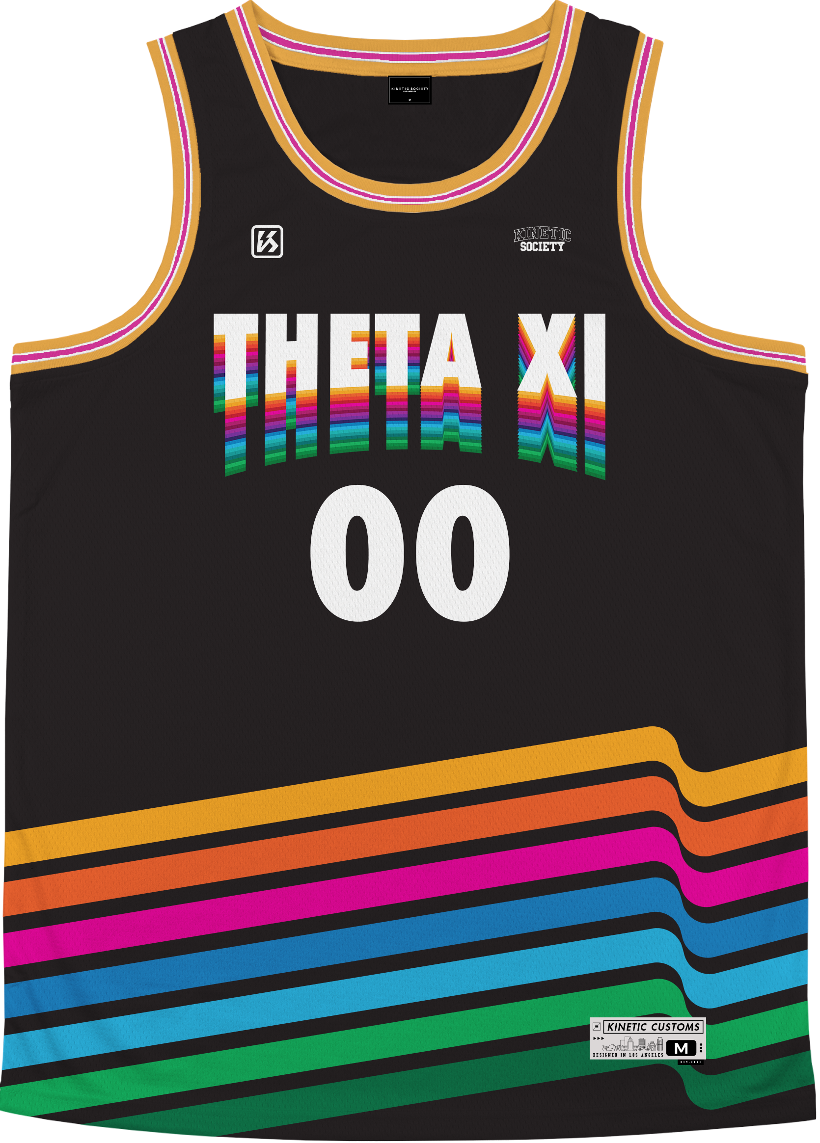 THETA XI - 80max Basketball Jersey
