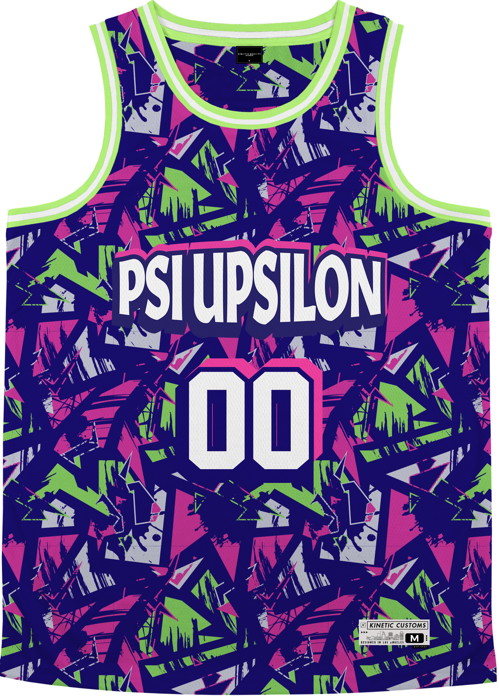 PSI UPSILON - Purple Shourds Basketball Jersey