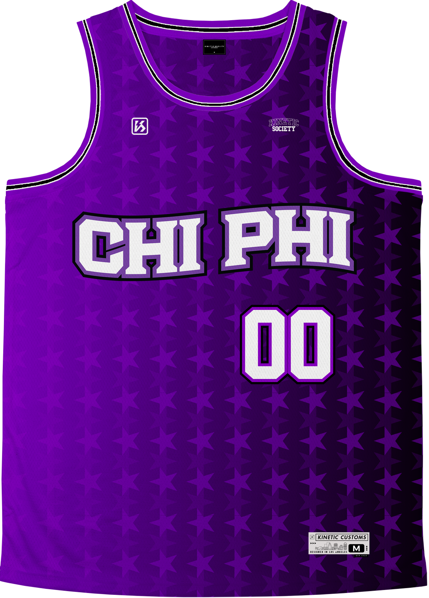 CHI PHI - Stars Over Stripes Basketball Jersey