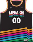 ALPHA CHI OMEGA - 80max Basketball Jersey
