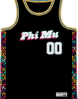 PHI MU - Cubic Arrows Basketball Jersey
