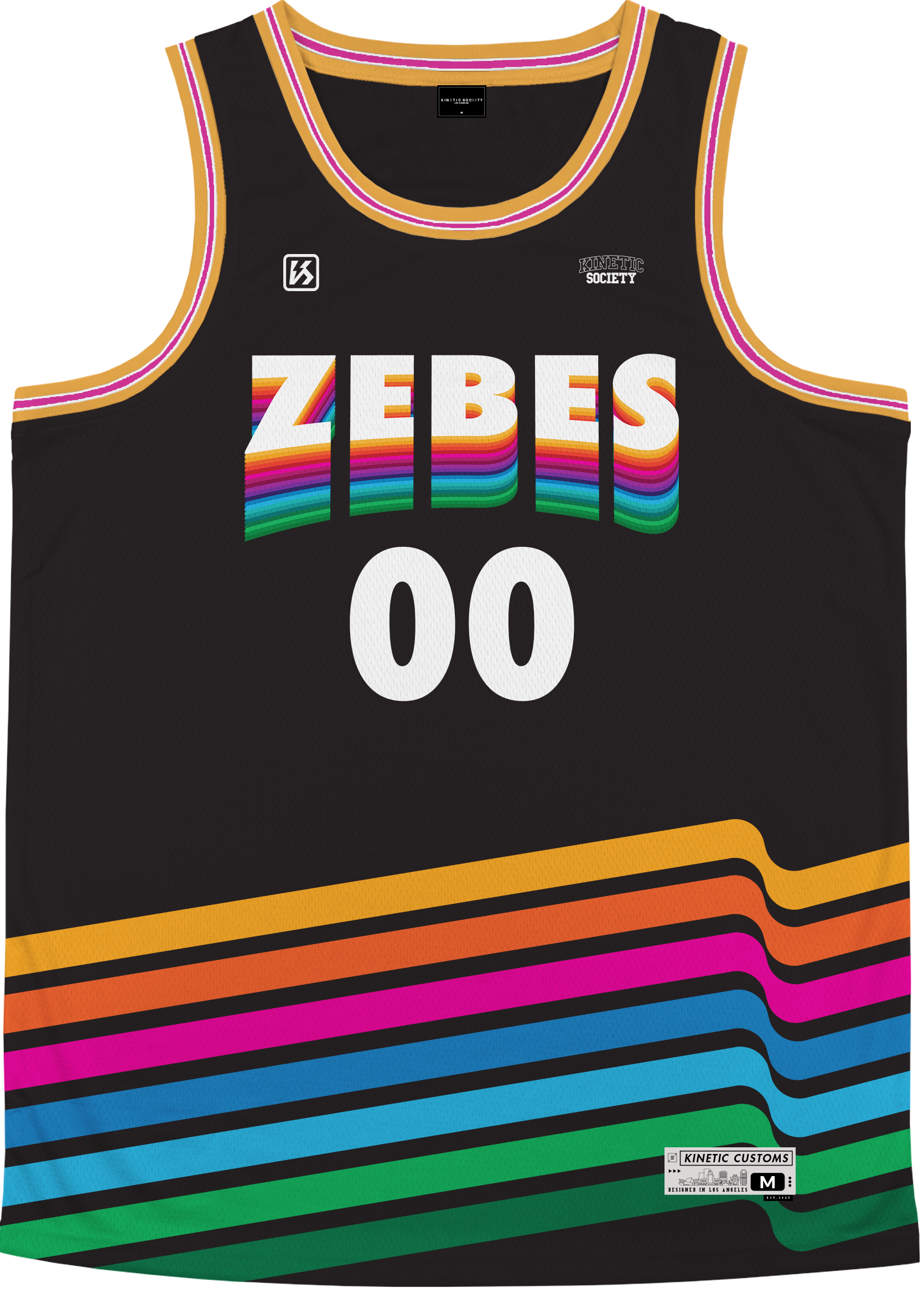 ZETA BETA TAU - 80max Basketball Jersey