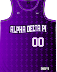 ALPHA DELTA PI - Stars Over Stripes Basketball Jersey