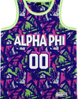 ALPHA PHI - Purple Shrouds Basketball Jersey
