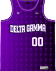 DELTA GAMMA - Stars Over Stripes Basketball Jersey