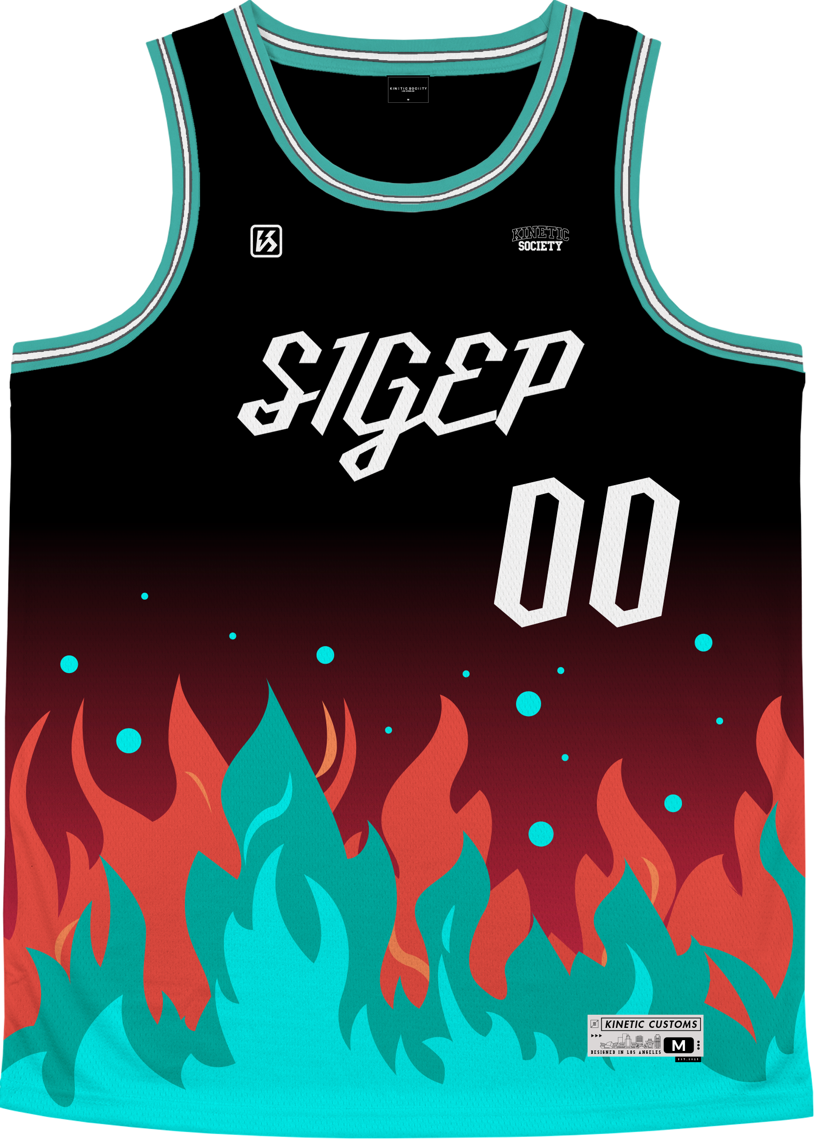 SIGMA PHI EPSILON - Fuego Basketball Jersey