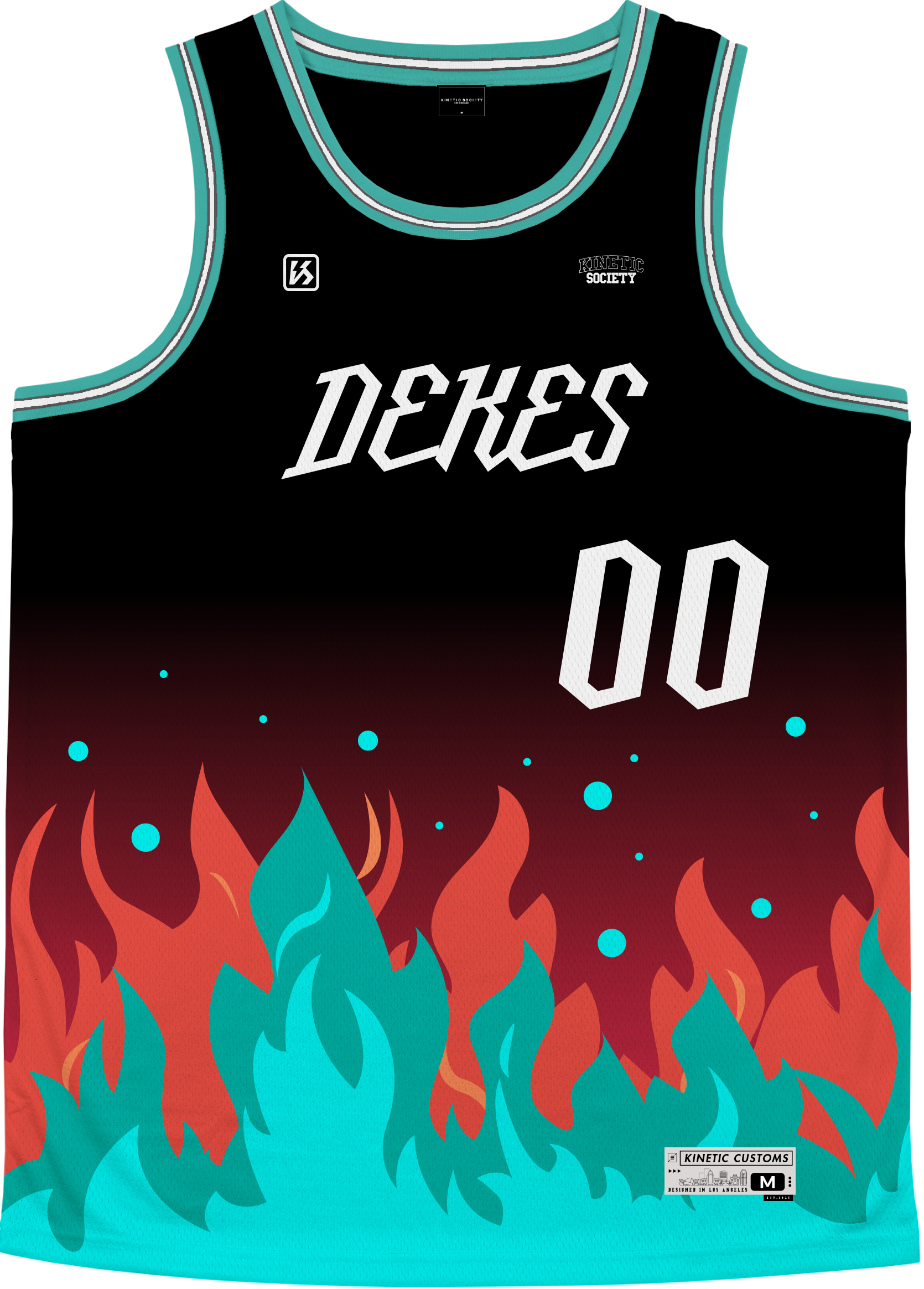 DELTA KAPPA EPSILON - Fuego Basketball Jersey