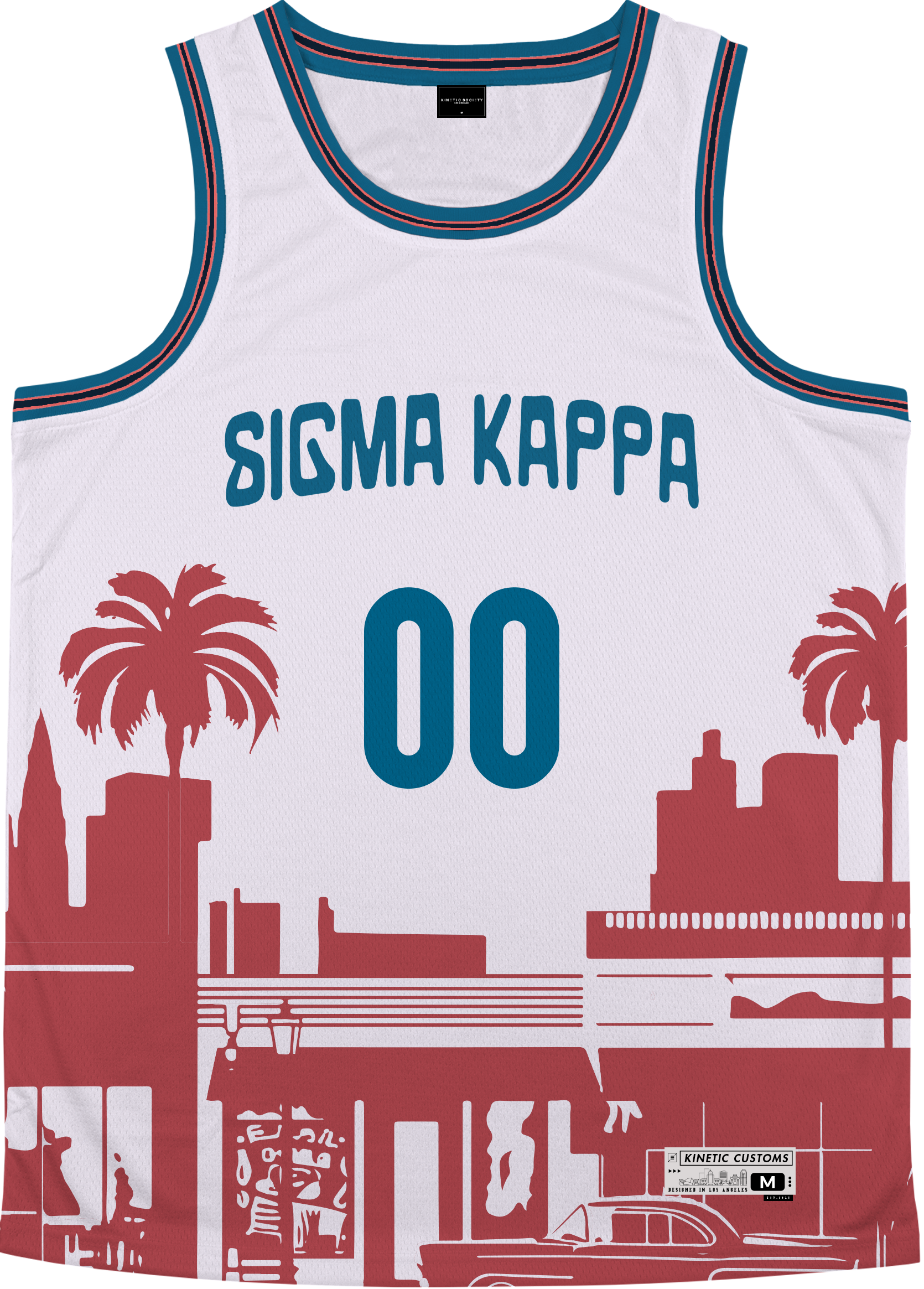 SIGMA KAPPA - Town Lights Basketball Jersey